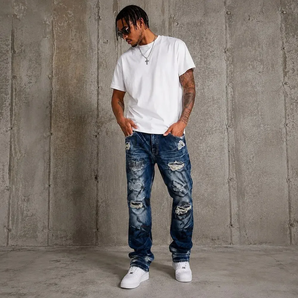 Jordan Craig Legacy Edition Raphael Jeans Mens 38x34 Distressed Camo Streetwear